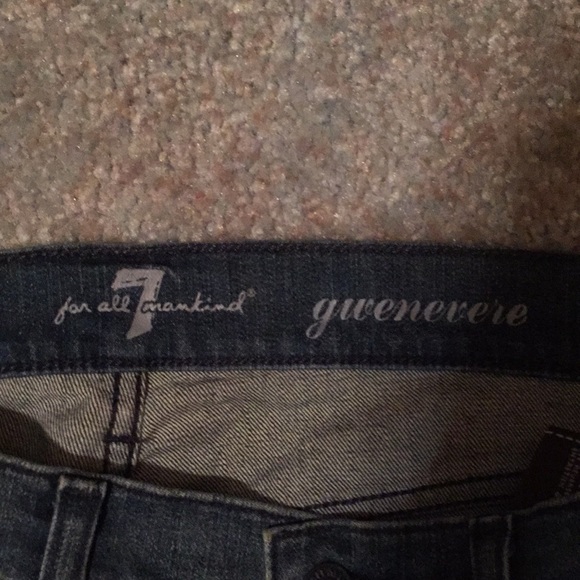 7FAM Gwenevere skinny jeans sz 27 - Picture 6 of 7